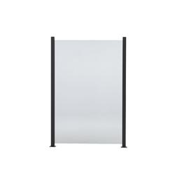 HORTUS Lasipaneeliaitasetti 150 x 100 cm, 3 moduulia (3 lasipaneelia ja 4 tolppaa)