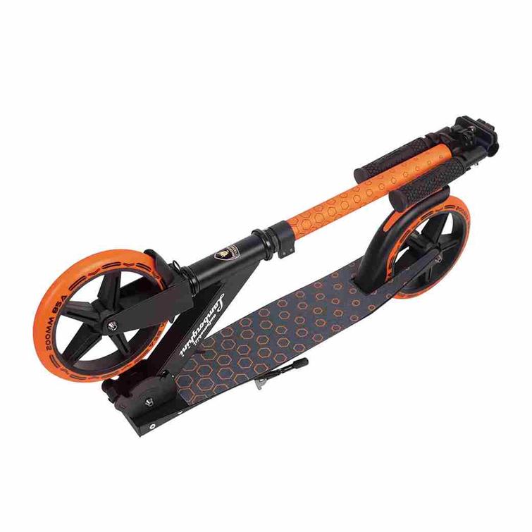 Lamborghini L6-200 skoter, fjädring. Orange.