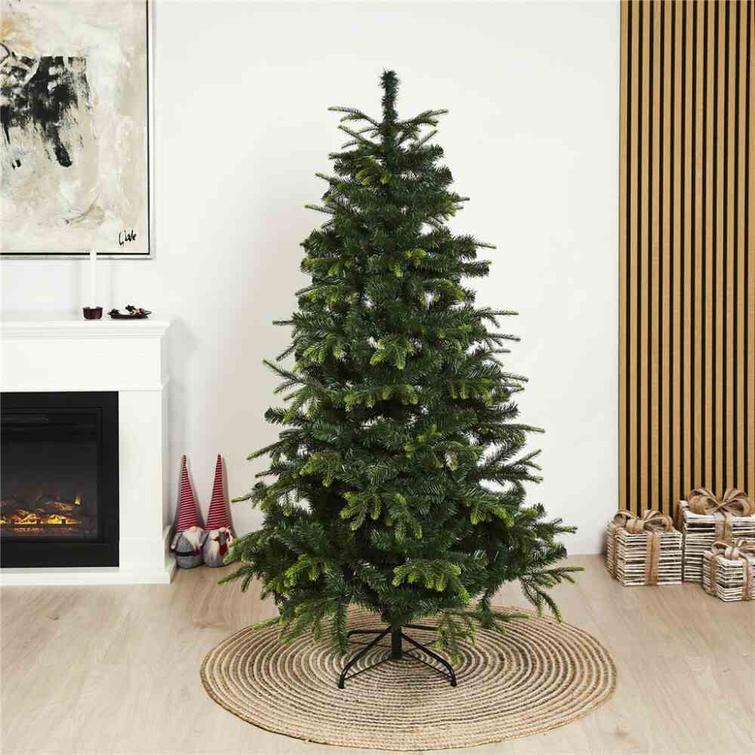 Joulukuusi PE/PVC "ALVA",  170x116 cm, ilman valoja. NORDIC WINTER. Nopea toimitus, 2pv. 