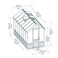 Kasvihuone setripuu Natura 12 m2 Palram - Canopia