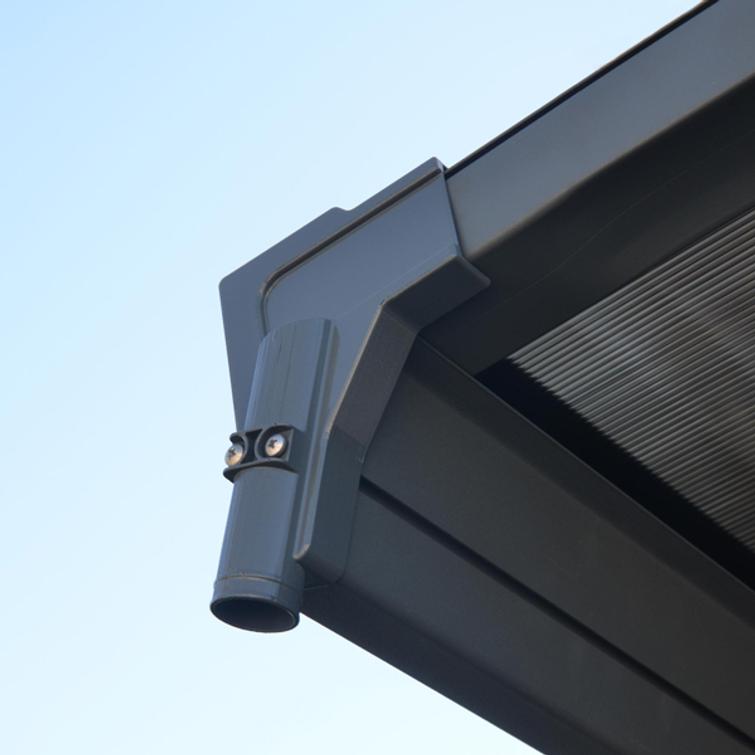 PALRAM Canopia Vitoria carport 5000, gray.