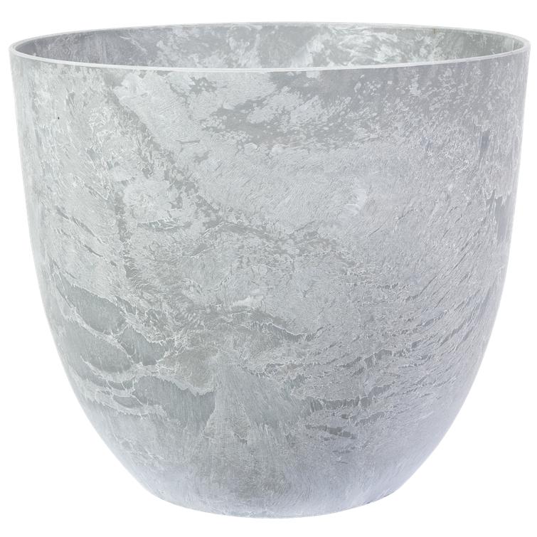 Bola ruukku art stone - Grey Ø33 x K29