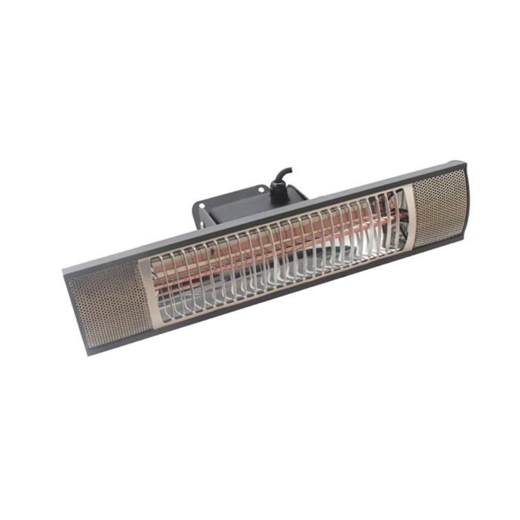 HORTUS Terrassvärmare väggmodell 1500 W, GT, 51 cm, antracit