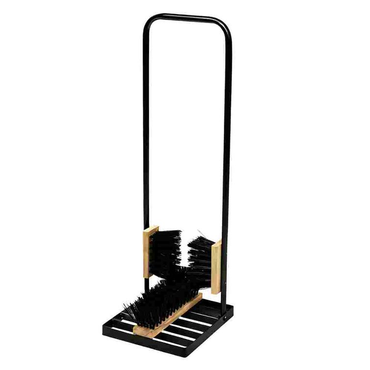 Stair brush, shoe brush with handle, HORTUS 480-401