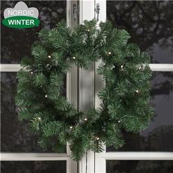 Joulukranssi &Oslash;45 cm LED -valoilla