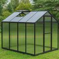 Kasvihuone Green Land Solid 4,6m2, alumiinirunkoinen.