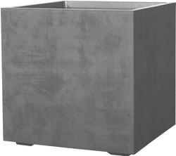 Millennium neliön muotoinen ruukku pyörillä - Anthracite P48 x L49 x K49