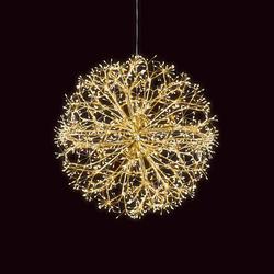 Valopallo Ø70 cm, 1216 LED-valoa, kulta – NORDIC WINTER