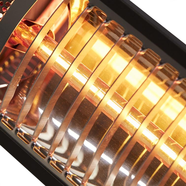 HORTUS Terrassv&auml;rmare v&auml;ggmodell 1500 W, GT, 51 cm, antracit