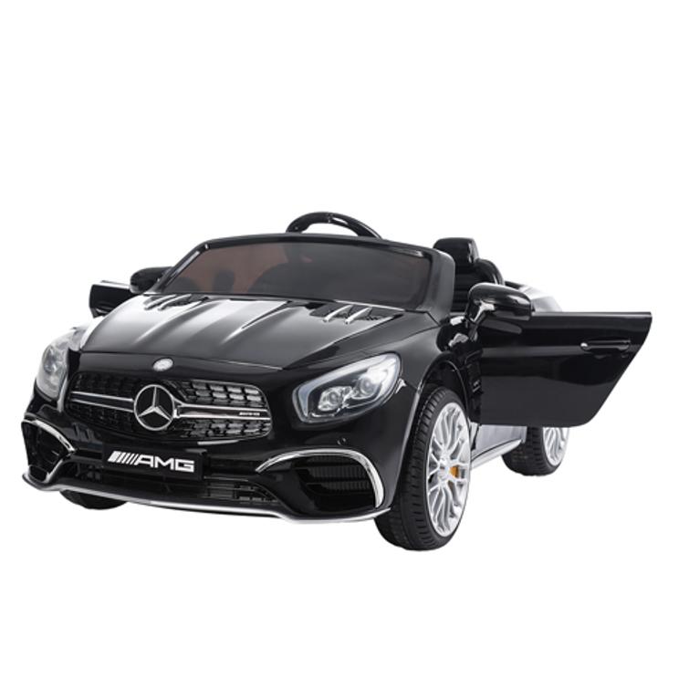 Electric car Mercedes-Benz AMG SL65, black NORDIC PLAY Speed