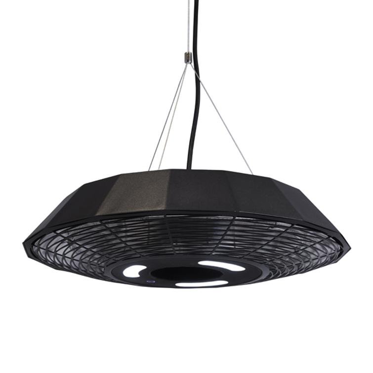 HORTUS Patio heater 211-315 hanging 2000 W, GT, Ø45cm, black.