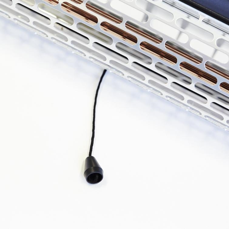 HORTUS Terassilämmitin seinämalli 1500 W, GT, musta.