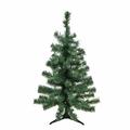 Christmas tree PVC "ALEX" 80X46 cm, with lights, plastic base. NORDIC WINTER