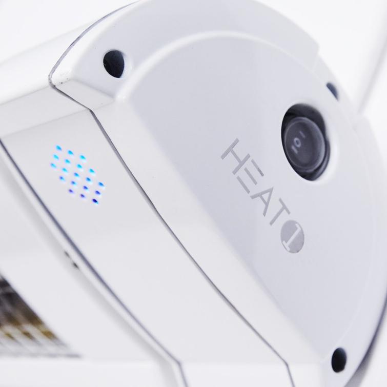 Terassilämmitin Heat1 Eco High-line  1500W,valkoinen 212-312. Säädettävä.