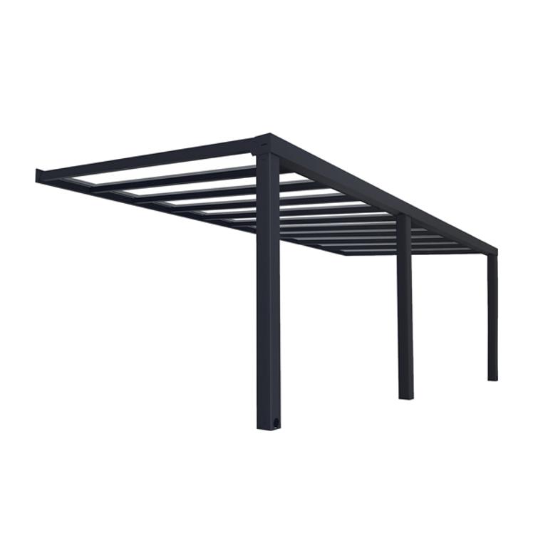 PALRAM STOCKHOLM terrasstak 3,4x7,4m antracit.