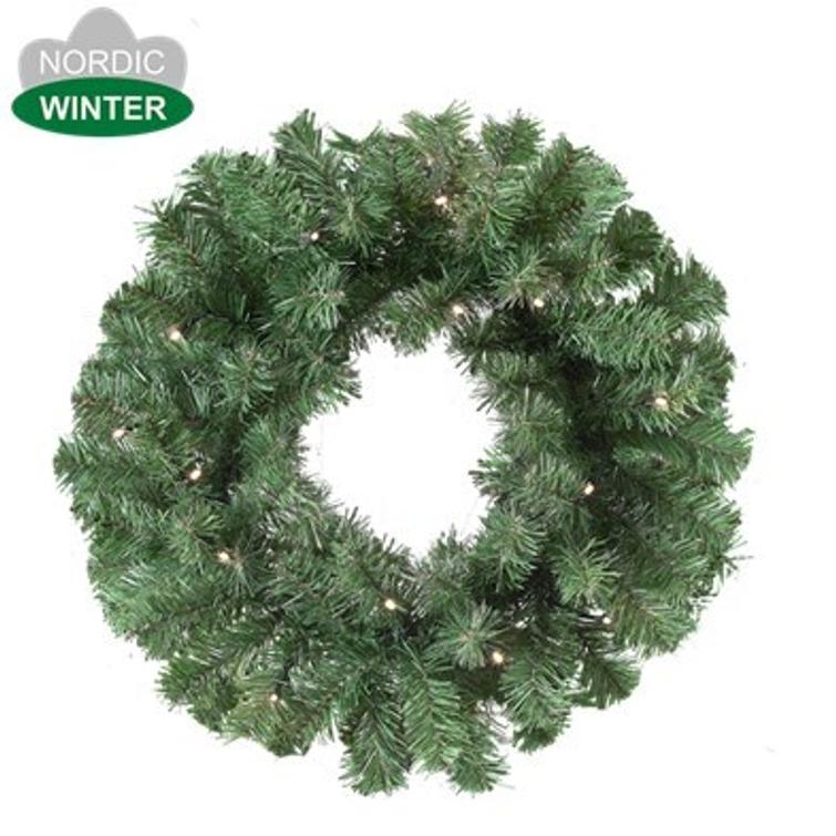 Joulukranssi Ø45 cm LED -valoilla