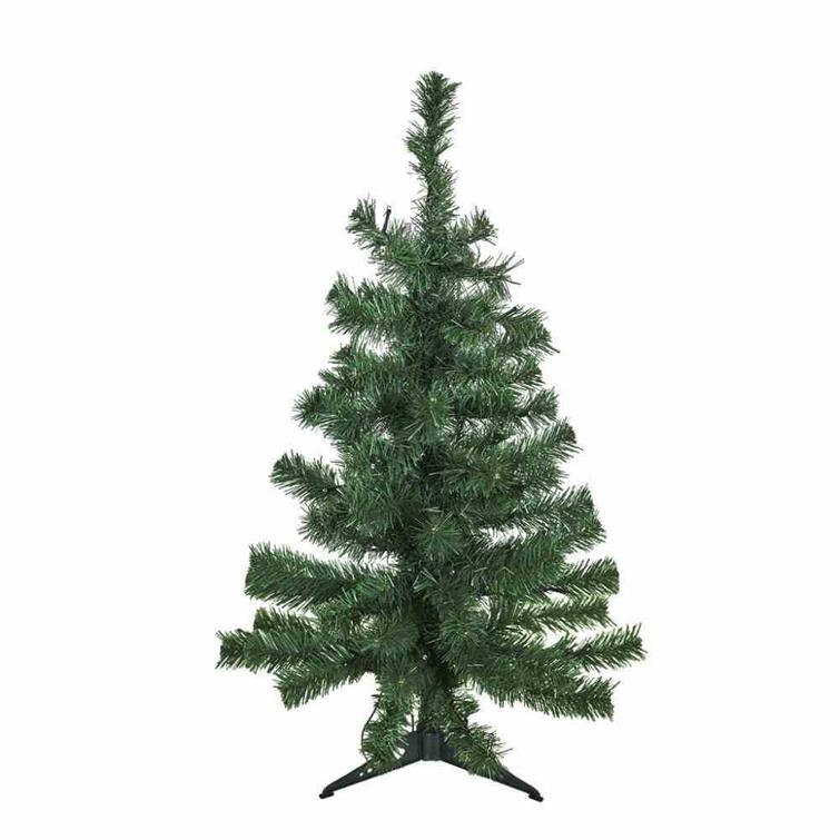 Christmas tree PVC "ALF", 80X46 cm without lights. Plastic base. NORDIC WINTER