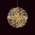 Valopallo Ø70 cm, 1216 LED-valoa, kulta – NORDIC WINTER