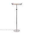 HORTUS Terassil&auml;mmitin lattiamalli 1000/2000 W, GT, hopea.