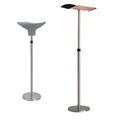 HORTUS Terassilämmitin lattiamalli 1000/2000 W, GT, hopea.