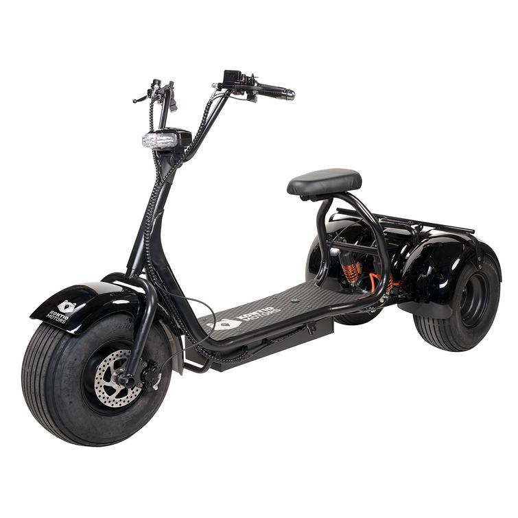Kruiser Trike Svart med 0,7 kWh batteri