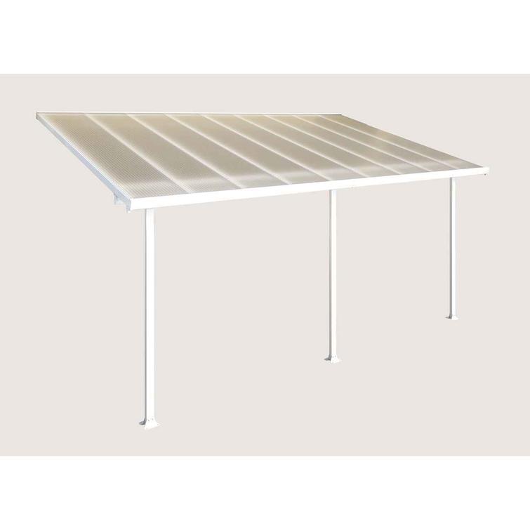 PALRAM Canopia FERIA terassikatos  3 x 5,5m ( 16m2 ), harmaa.