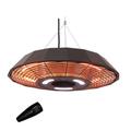 HORTUS Patio heater 211-315 hanging 2000 W, GT, Ø45cm, black.