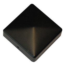 5kpl Tolpanhattu, musta, 101 x 101 mm
