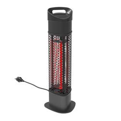 HORTUS Terassil&auml;mmitin p&ouml;yd&auml;n alle 1200 W, GT, musta.