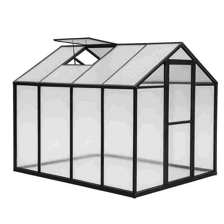 Kasvihuone Green Land Solid 4,6m2, alumiinirunkoinen.