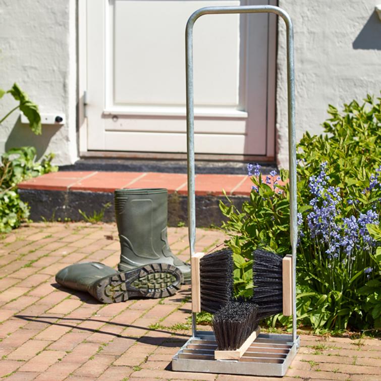 Rappuralli, kenkäharja kahvalla, HORTUS 480-401