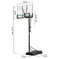 Basketball stand Center Salta 128 x 371 x 210 cm