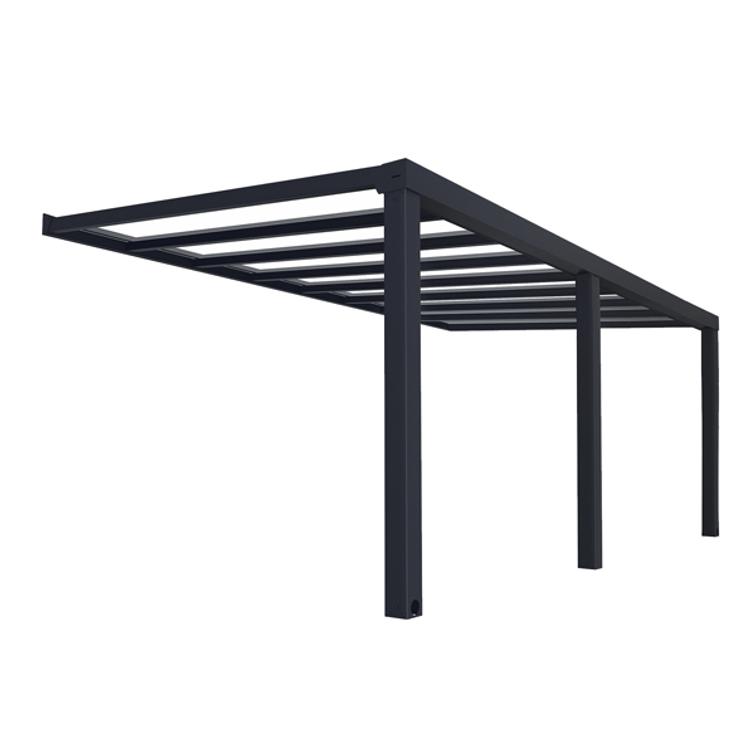 PALRAM STOCKHOLM terrasstak 3,4x5,9m antracit.