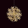 Valopallo &Oslash;40 cm, 480 LED-valoa, kulta &ndash; NORDIC WINTER