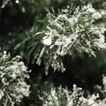 Joulukuusi PVC "FROST" lumipeitteellä 150X100 cm, valoilla NORDIC WINTER