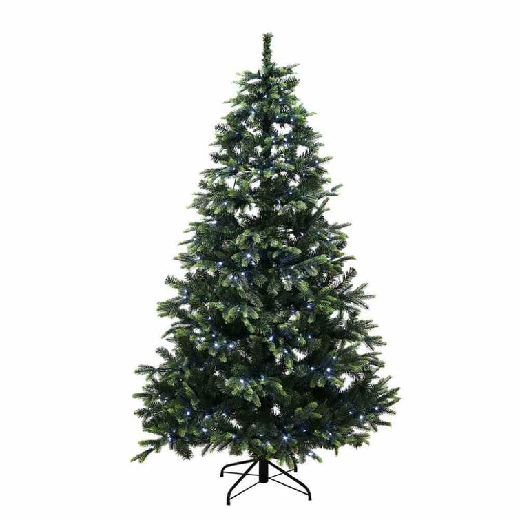 Christmas tree "Limited Edition", 180X124 cm with colored lights. NORDIC WINTER