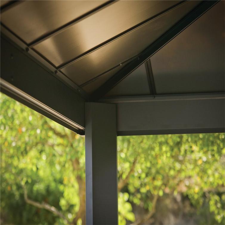 PALRAM Canopia Dallas 4900 paviljonki , antrasiitti.