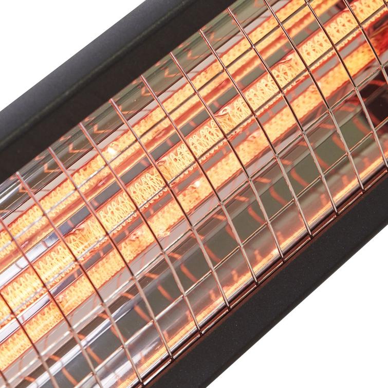 Terrace heater Heat1 Eco High-line 1500W, titanium 212-311.