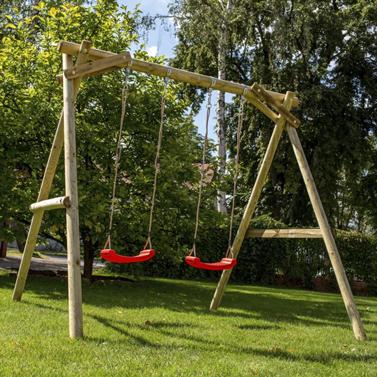 NORDIC PLAY Keinuteline, mukana keinuistuimet ja keinujen kiinnikkeet
