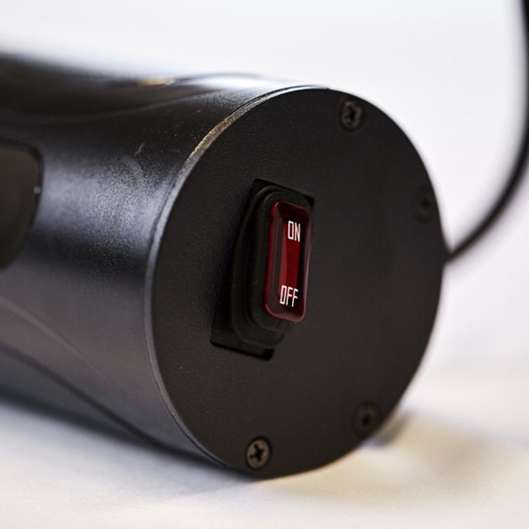 HORTUS Terassilämmitin seinämalli 1500 W, GT, musta, kaukosäätimellä, musta.