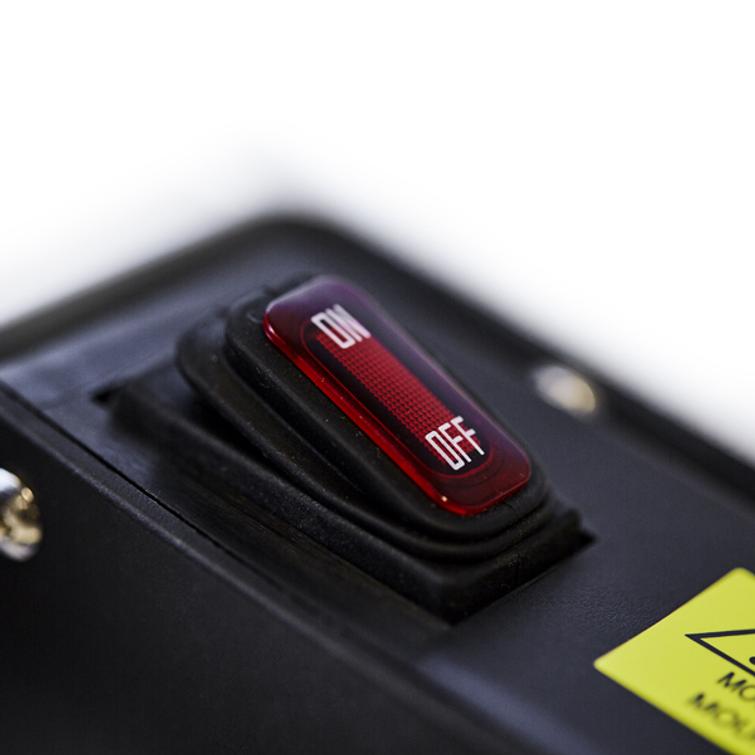 HORTUS Terassilämmitin seinämalli 1500 W, GT, 51 cm, hopea.