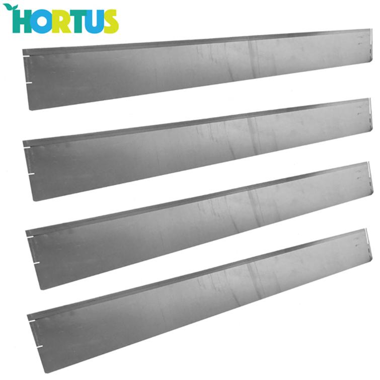 HORTUS Metal flower bed border, length 4x118cm 2pcs