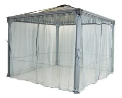 PALRAM Palermo/Martinique hy&ouml;nteisverkkosetti 3000/3600, harmaa.