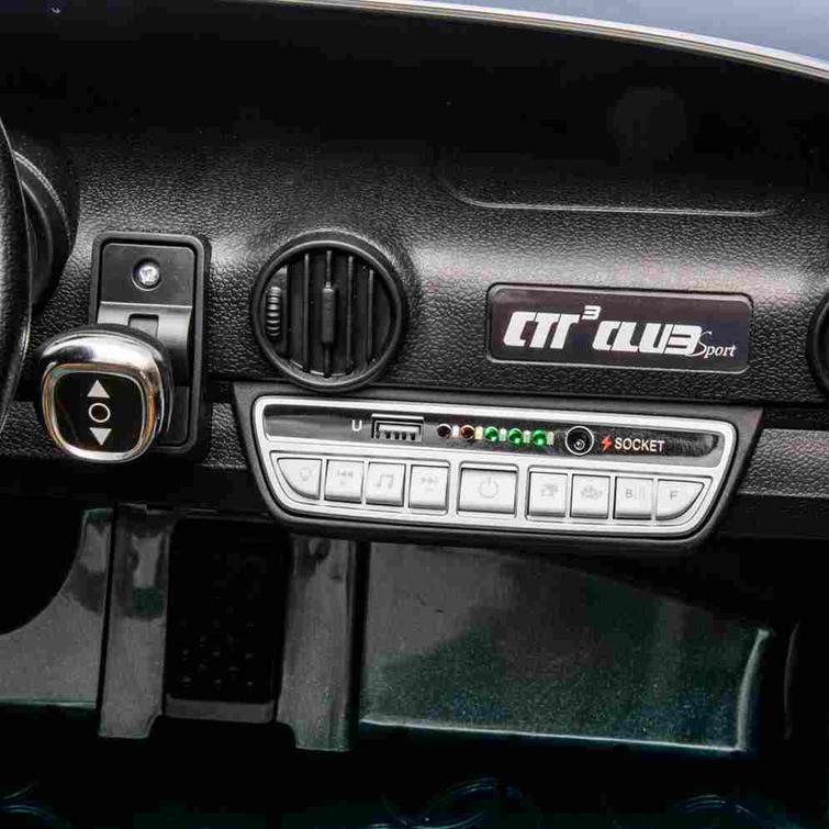 S&auml;hk&ouml;auto 2-paikkainen 4 x 18V moottori, RUF, EVA-renkaat, NORDIC PLAY