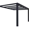 PALRAM STOCKHOLM patio canopy 3.4x3.7m anthracite.