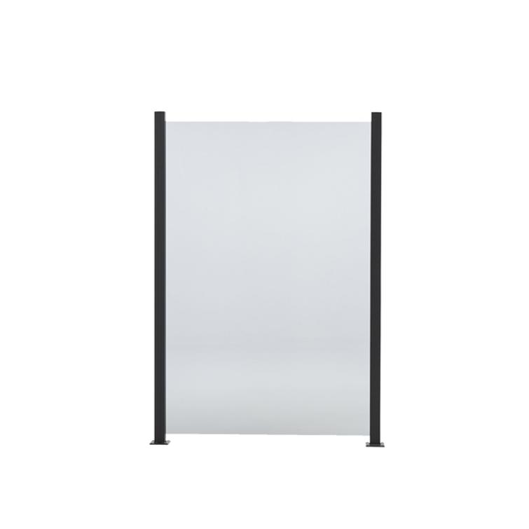 HORTUS Lasipaneeliaitasetti 150 x 100 cm, 6 moduulia (6 lasipaneelia ja 7 tolppaa)