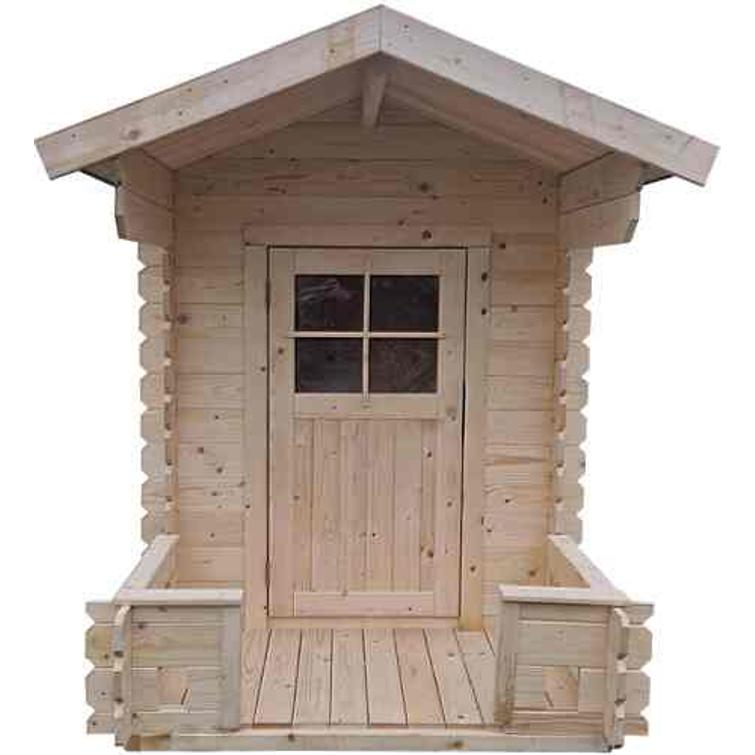 Olivia lekhage, obehandlat trä