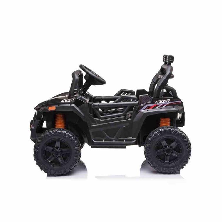 Sähköauto, Offroader, 4wd, 12V7AH, EVA-renkaat, musta. NORDIC PLAY Speed.