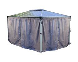 PALRAM Martinique 4300 verhosetti puutarhapaviljonkiin,