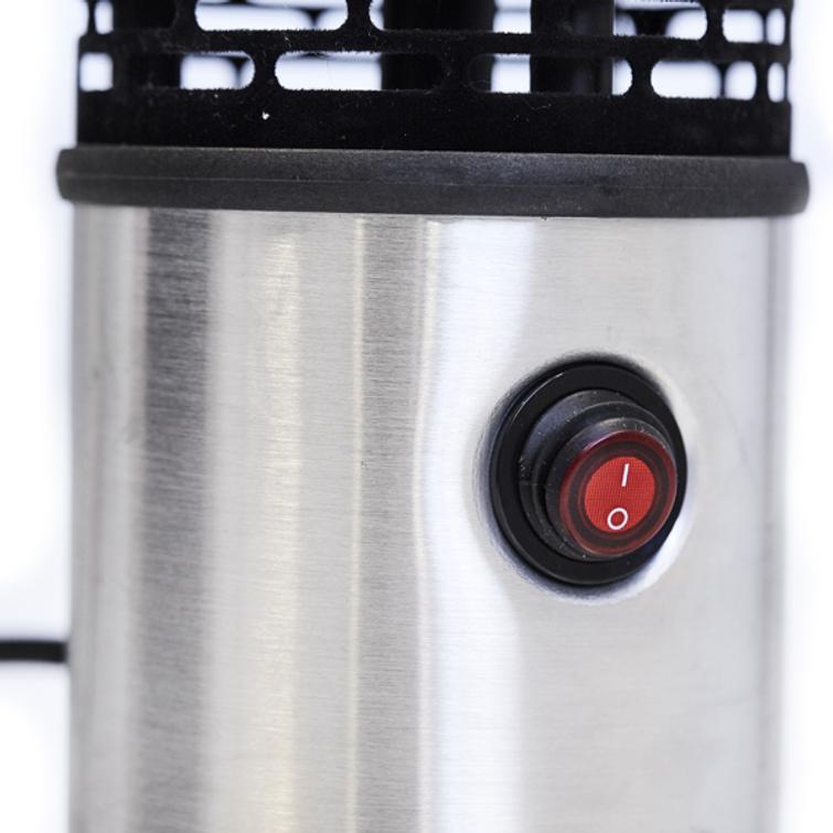 HORTUS Terassil&auml;mmitin p&ouml;yd&auml;n alle 1200 W, GT, hopea. Toimitus alk. 4.10.